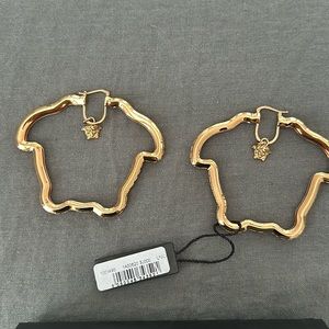 Runway Versace Medusa earrings.   Brand new, with tags & original packaging.